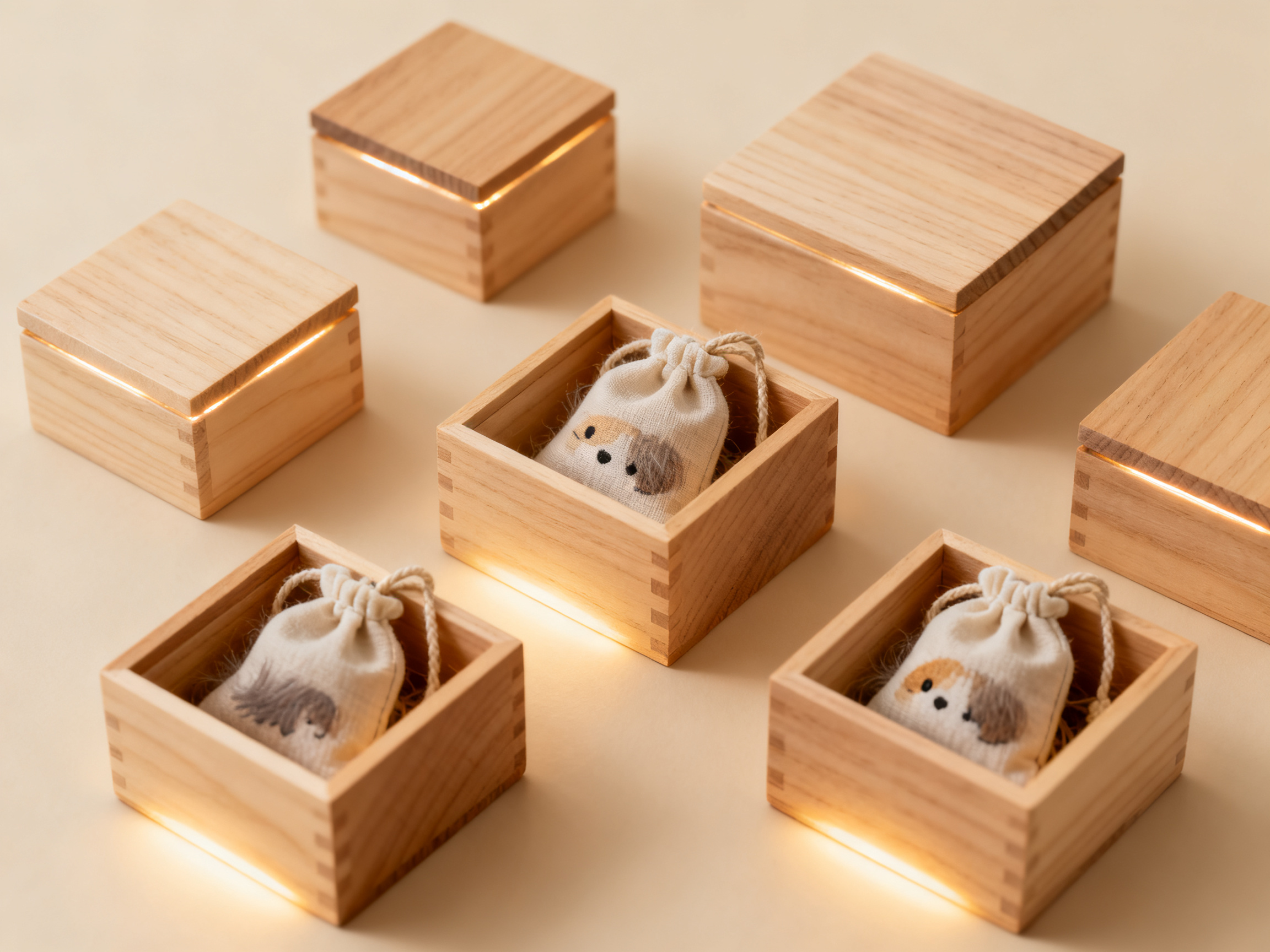 Mini Pet Keepsake Hair Boxes